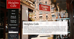 Desktop Screenshot of heightscafeny.com