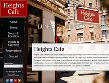 Tablet Screenshot of heightscafeny.com